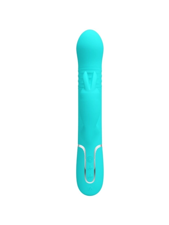 Coale Rabbit Vibrator Perlen Aquagrün von Pretty Love Flirtation