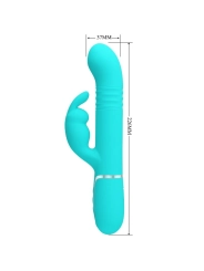 Coale Rabbit Vibrator Perlen Aquagrün von Pretty Love Flirtation