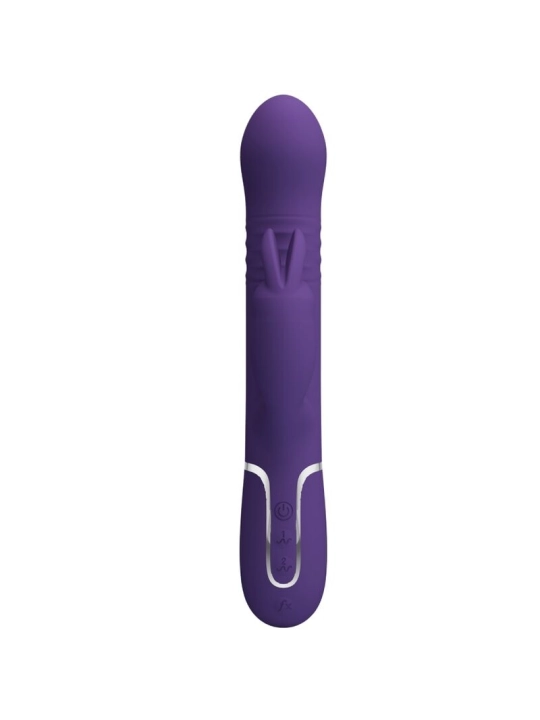 Coale Rabbit Vibrator 4 in 1 Lila von Pretty Love Flirtation