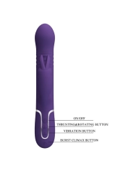 Coale Rabbit Vibrator 4 in 1 Lila von Pretty Love Flirtation