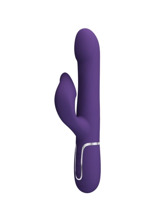 Zalin Rabbit Vibrator Perlen 4 in 1 Lila von Pretty Love Flirtation