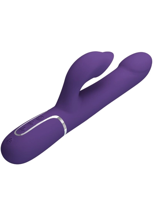 Zalin Rabbit Vibrator Perlen 4 in 1 Lila von Pretty Love Flirtation