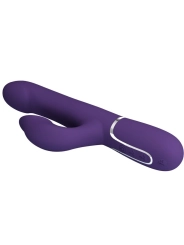 Zalin Rabbit Vibrator Perlen 4 in 1 Lila von Pretty Love Flirtation