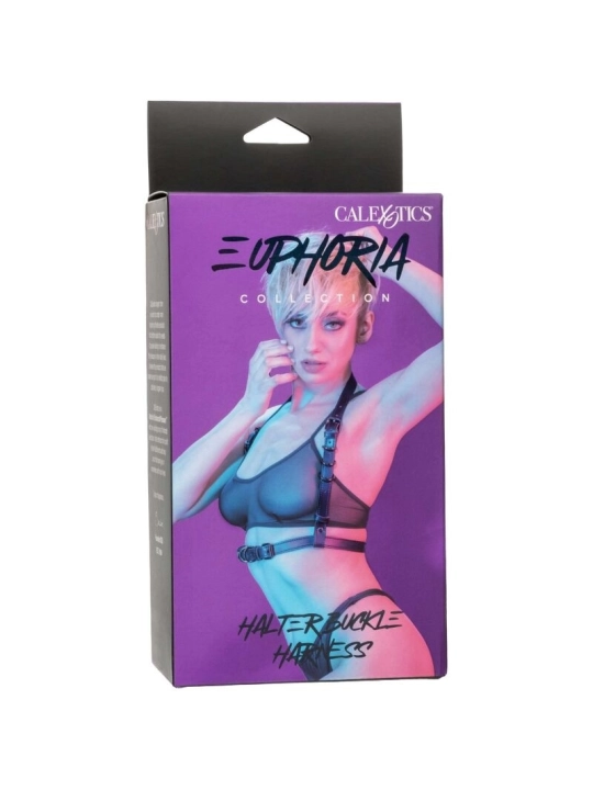 Euphoria Halfterschnallengeschirr Schwarz von Calexotics