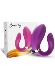 Crescent Vibrator für Paare, Fernbedienung, Lila von Armony For Couples