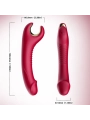 Prince Dildo Vibrator & Rotator Rot von Armony Vibrators