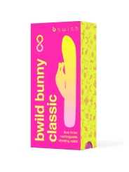 Bwild Bunny Infinite Klassischer Wiederaufladbarer Vibrator Rosa Silikon von B Swish