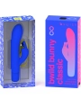 Bwild Bunny Infinite Klassischer Wiederaufladbarer Vibrator aus Blauem Silikon von B Swish