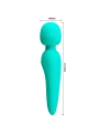 Meredith Massager 12 Vibrationsmodi Aqua Grün von Pretty Love Smart