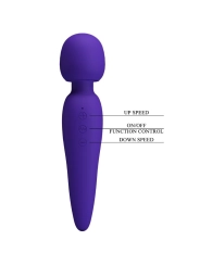 Meredith Massager 12 Vibrationsmodi Lila von Pretty Love Smart