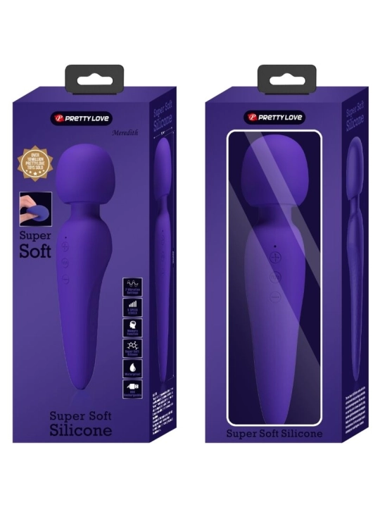 Meredith Massager 12 Vibrationsmodi Lila von Pretty Love Smart