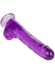 Grösse Königin-Dildo Lila 25.5 cm von Calexotics