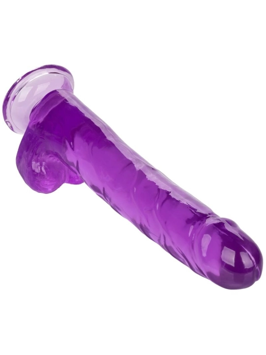 Grösse Königin-Dildo Lila 25.5 cm von Calexotics