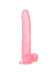 Grösse Königin-Dildo Rosa 25.5 cm von Calexotics