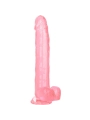 Grösse Königin-Dildo Rosa 25.5 cm von Calexotics