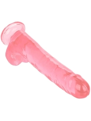 Grösse Königin-Dildo Rosa 25.5 cm von Calexotics