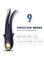 Shadow Vibrator Doppelkopf Teasing Blau von Armony Vibrators