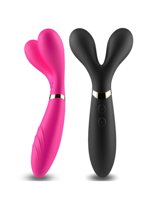 Y-Wand Massager & Vibrator Doppelkopf Schwarz von Armony Massagers