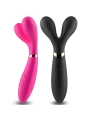 Y-Wand Massager & Vibrator Doppelkopf Schwarz von Armony Massagers