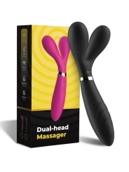 Y-Wand Massager & Vibrator Doppelkopf Schwarz von Armony Massagers