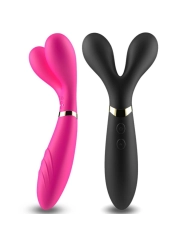 Y-Wand Massager & Vibrator Doppelkopf Fuchsia von Armony Massagers