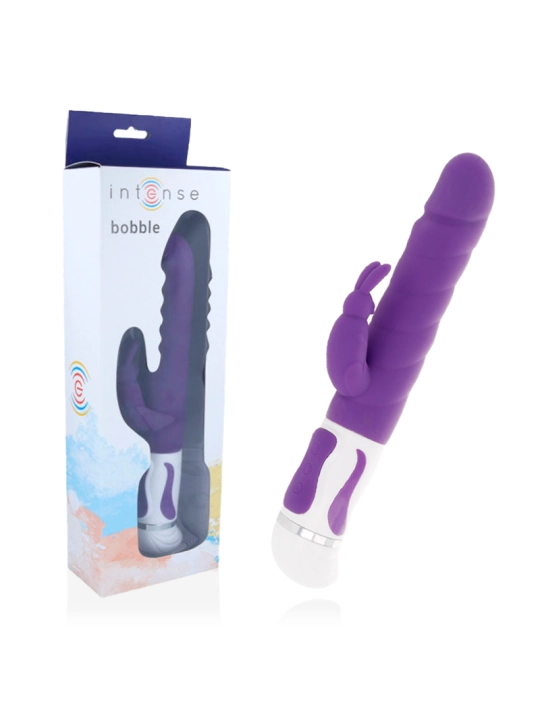 Bobble Vibrator Rotator Lila Silikon von Intense Couples Toys