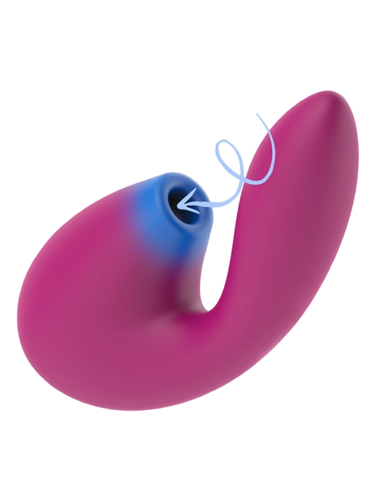 Klitorasaugung & Leistungsstarker G-Spot-Rush-Vibrator von Coverme