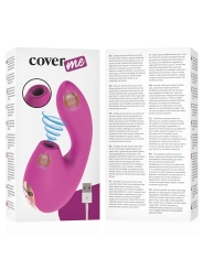 Klitorasaugung & Leistungsstarker G-Spot-Rush-Vibrator von Coverme