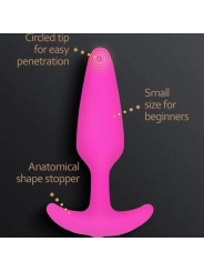 Gplug Vibrator-Analsplug Xs Fuchsia von G-Vibe