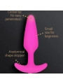 Gplug Vibrator-Analsplug Xs Fuchsia von G-Vibe