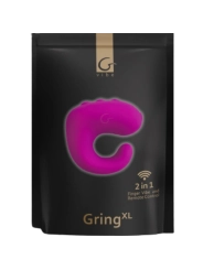 Spassspielzeug Gring Vibrator Ring XL Süsse Himbeere von G-Vibe