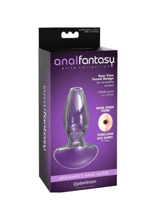 Anal-Gaper-Dilator für Anfnger, Kristallgrösse S von Anal Fantasy Elite Collection