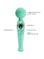 Skyler Green Wand Vibrator von Pretty Love Led