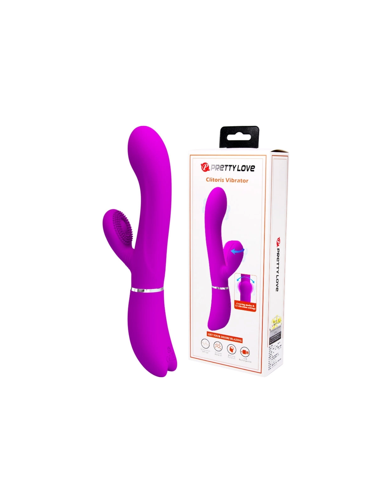 Klitoris-Stimulator-Vibrator von Pretty Love