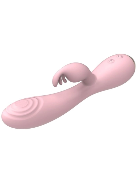 Magic Stick Vibrator mit Kaninchen - Hellrosa von Nalone