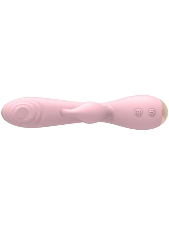 Magic Stick Vibrator mit Kaninchen - Hellrosa von Nalone