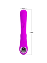 Lamar Rabbit Vibrator & Violetter G-Spot von Pretty Love Flirtation