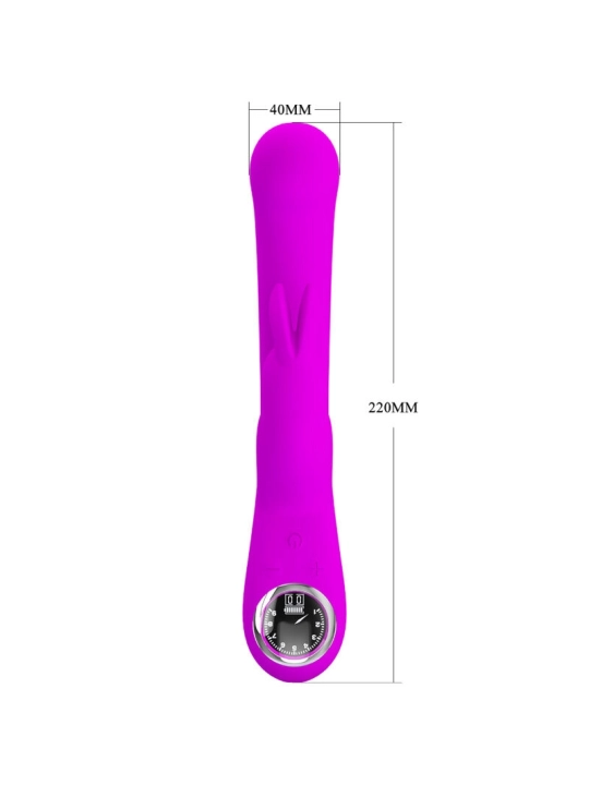 Lamar Rabbit Vibrator & Violetter G-Spot von Pretty Love Flirtation