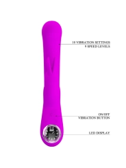 Lamar Rabbit Vibrator & Violetter G-Spot von Pretty Love Flirtation