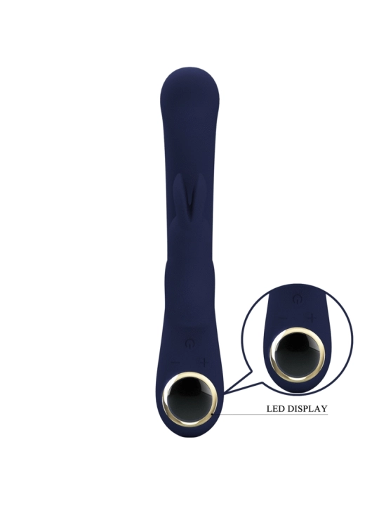 Lamar Rabbit Vibrator & Blauer G-Spot von Pretty Love Led