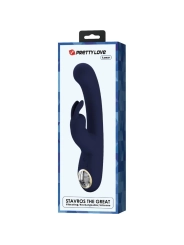 Lamar Rabbit Vibrator & Blauer G-Spot von Pretty Love Led