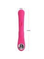 Lamar Rabbit Vibrator & Rosa G-Spot von Pretty Love Led