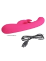 Lamar Rabbit Vibrator & Rosa G-Spot von Pretty Love Led