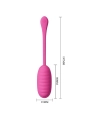 Catalina Pink Wiederaufladbares Vibrations-Ei von Pretty Love Smart