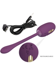 Doreen Purple Wiederaufladbares Vibrations-Ei von Pretty Love Smart