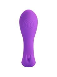 Idabelle Vibration & Pulsation Fernbedienbares Violett von Pretty Love Bottom