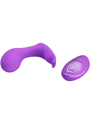 Idabelle Vibration & Pulsation Fernbedienbares Violett von Pretty Love Bottom