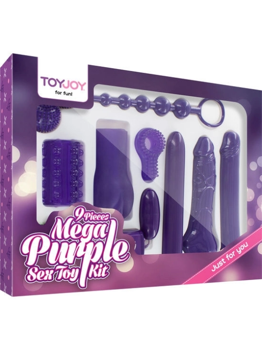 Nur für Dich Mega Lila Sexspielzeug-Kit von Toyjoy