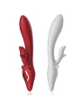 Elch Vibrator Kaninchen Gebogen Rot von Armony Vibrators