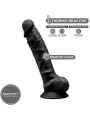 Modell 1 Realistischer Penis Premium Silexpan Silikon Schwarz 23 cm von Silexd